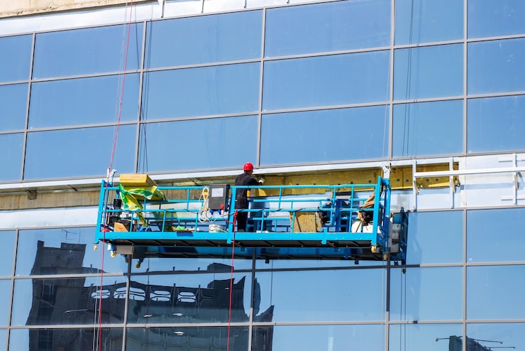 professional commercial window cleaning Edinburgh